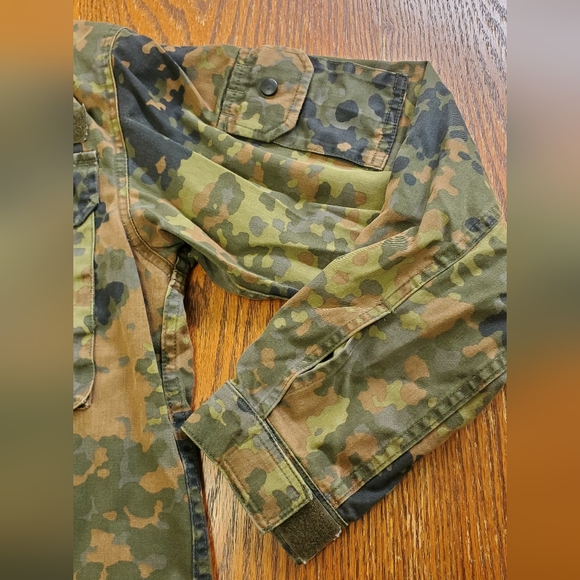 Camo Jacket "Deu" Wahler Imported German Jacket Mens S/M - Picture 4 of 10